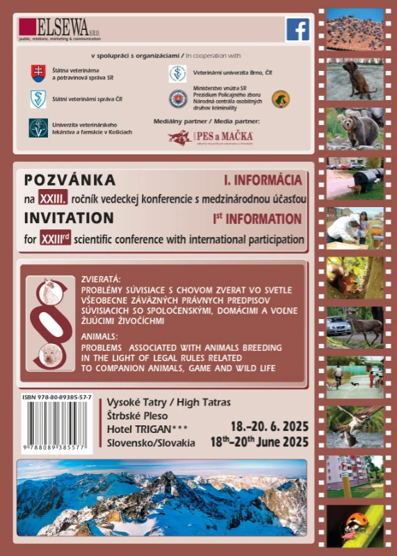 pozvanka - vedecká konferencia 2025